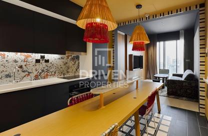 Apartment - 1 - 2 for rent in Mama Shelter Residences - Business Bay - Dubai