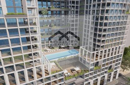 Apartment - 2 Bedrooms - 3 Bathrooms for sale in Mawjan Tower - Ajman Corniche Road - Ajman
