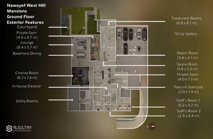 Villa - 7 - 7+ for sale in Nawayef West - Al Hudayriat Island - Abu Dhabi