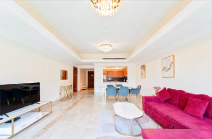 Apartment - 1 Bedroom - 2 Bathrooms for rent in The Fairmont Palm Residence South - The Fairmont Palm Residences - Palm Jumeirah - Dubai