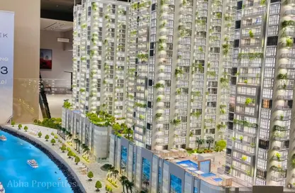 Apartment - 1 Bedroom - 2 Bathrooms for sale in Ajman Creek Towers - Al Rashidiya 1 - Al Rashidiya - Ajman