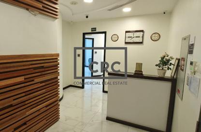 Office Space - Studio - 1 Bathroom for rent in Almas Tower - Jumeirah Lake Towers - Dubai