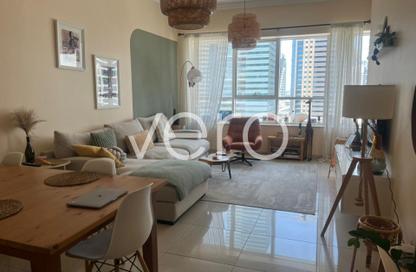 Apartment - 1 Bedroom - 2 Bathrooms for rent in V3 Tower - JLT Cluster V - Jumeirah Lake Towers - Dubai