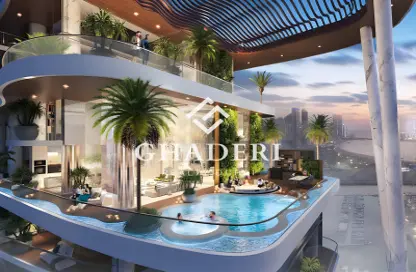 Apartment - 2 Bedrooms - 3 Bathrooms for sale in Damac Bay 2 - Dubai Harbour - Dubai