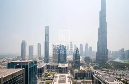 النزل و الشقق الفندقية - 2 غرف نوم - 2 حمامات للايجار في فندق العنوان- سكاي فيو 2 - أبراج العنوان سكاي فيو - وسط مدينة دبي - دبي