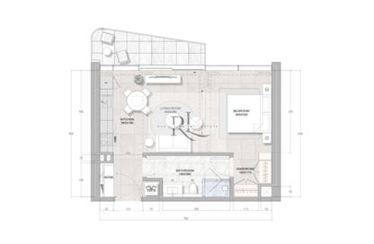 Apartment - 1 Bedroom - 1 Bathroom for sale in Solera Downtown Mina - Mina Al Arab - Ras Al Khaimah