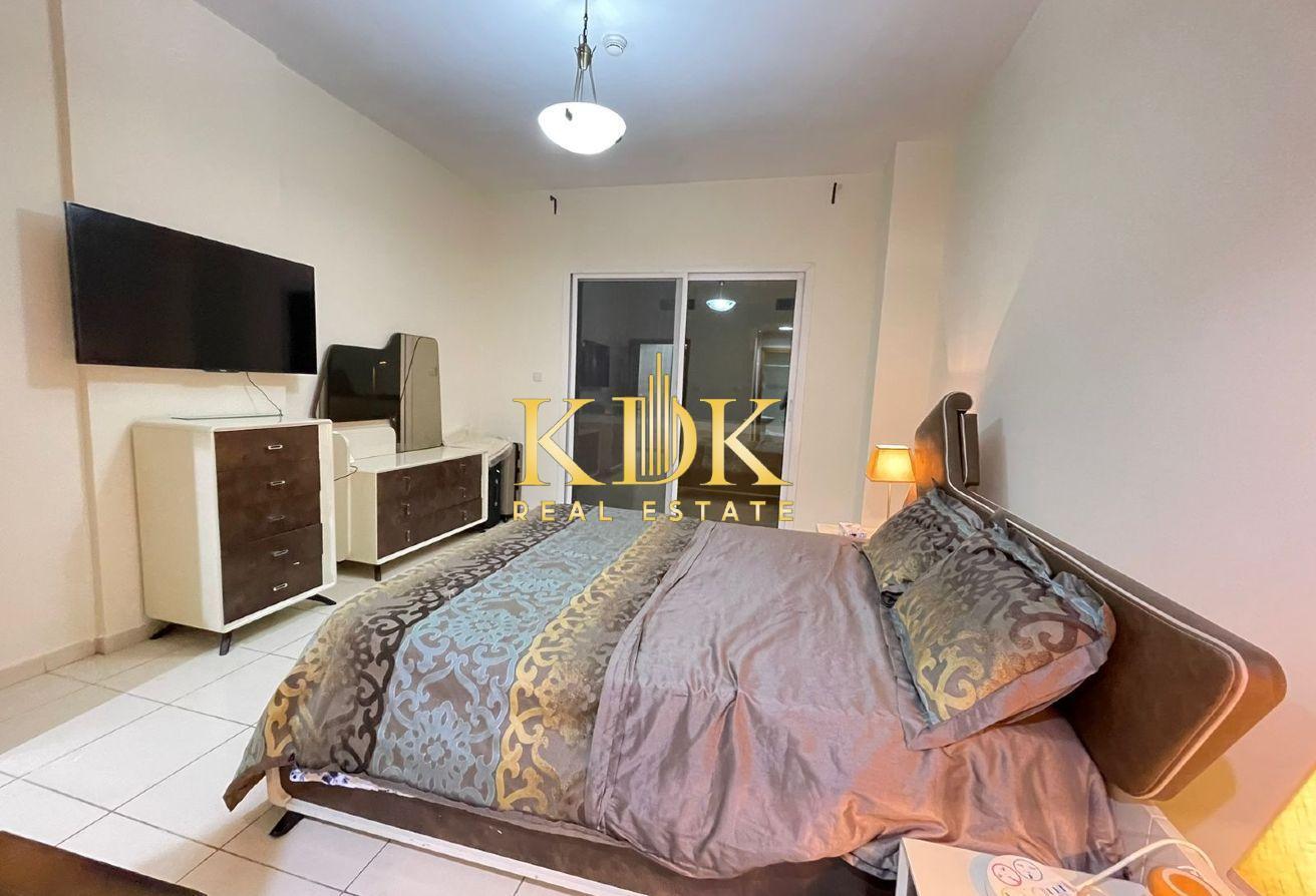 Furnished 1BR | Maple 1 JVC | Balcony View photo 11