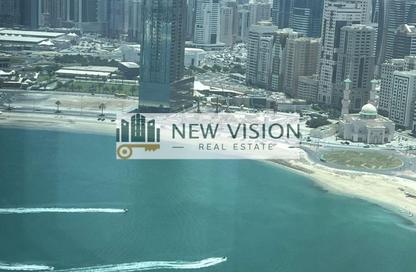 Apartment - 2 Bedrooms - 3 Bathrooms for rent in La Plage Tower - Al Mamzar - Sharjah - Sharjah