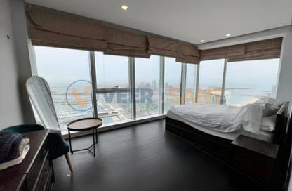 Apartment - 3 Bedrooms - 4 Bathrooms for rent in Damac Heights - Dubai Marina - Dubai