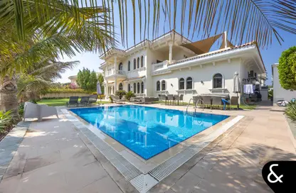 Villa - 6 Bedrooms for rent in Signature Villas Frond A - Signature Villas - Palm Jumeirah - Dubai