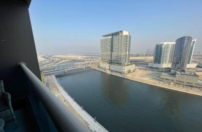 Apartment - Studio - 1 Bathroom for rent in Damac Maison The Vogue - Business Bay - Dubai