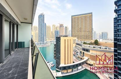 Apartment - 2 - 2 for sale in Silverene Tower B - Silverene - Dubai Marina - Dubai