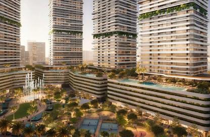 Apartment - 1 - 2 for sale in Linar by Alef - Al Mamzar - Sharjah - Sharjah