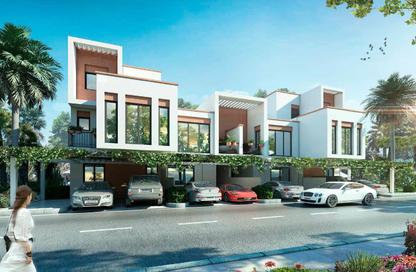 Townhouse - 4 Bedrooms - 4 Bathrooms for sale in Costa Brava 1 - Costa Brava - Damac Lagoons - Dubai
