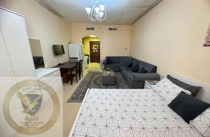 Apartment - Studio - 1 Bathroom for rent in Jasmine Towers - Garden City - Ajman