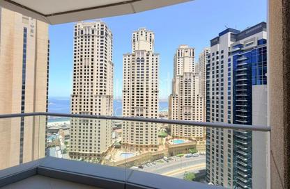 Apartment - 2 Bedrooms - 1 Bathroom for rent in Aurora Tower - Marina Promenade - Dubai Marina - Dubai