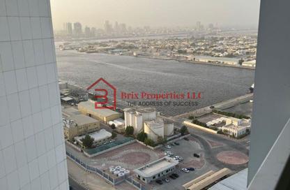 Apartment - 1 Bedroom - 2 Bathrooms for sale in Tower A2 - Ajman Pearl Towers - Ajman Downtown - Ajman Apartment - 1 Bedroom - 2 Bathrooms for sale in Tower A2 - Ajman Pearl Towers - Ajman Downtown - Ajman