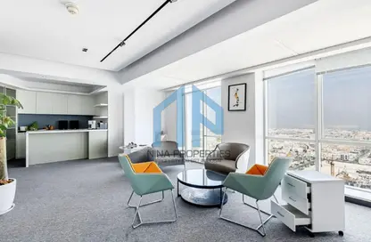 Office Space - Studio - 1 Bathroom for rent in Fairmont Hotel - Sheikh Zayed Road - Dubai