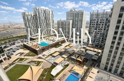 شقة - غرفة نوم - 1 حمام للايجار في برج Park Heights 2 1 - بارك هايتس 2 - دبي هيلز استيت - دبي