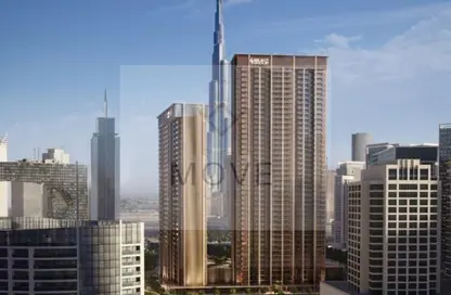 شقة - غرفة نوم - 2 حمامات للبيع في B ذا ايدج تاور - ذا إيدج - الخليج التجاري - دبي