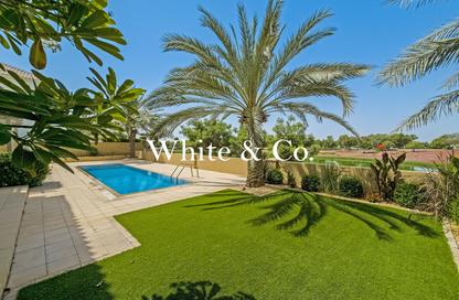 Villa - 5 - 6 for rent in Flame Tree Ridge - Jumeirah Golf Estates - Dubai