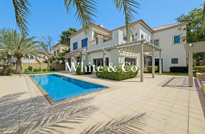 Villa - 5 - 6 for rent in Flame Tree Ridge - Jumeirah Golf Estates - Dubai