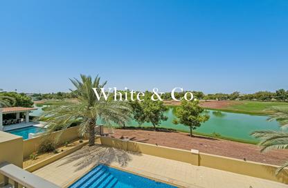 Villa - 5 - 6 for rent in Flame Tree Ridge - Jumeirah Golf Estates - Dubai