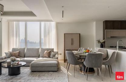 شقة - 4 غرف نوم - 5 حمامات للايجار في برج Palace Beach ريزيدنس 2 - بالاس بيتش ريزيدنس - إعمار بيتشفرونت - دبي هاربور - دبي