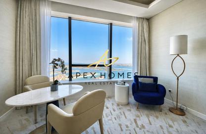Apartment - Studio - 1 Bathroom for rent in The Palm Tower - Palm Jumeirah - Dubai