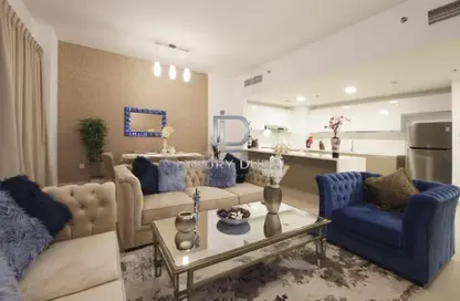 شقة - 3 غرف نوم - 3 حمامات للبيع في برج الأندلس دي - الأندلس - عقارات جميرا للجولف - دبي