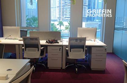 Office Space - Studio - 1 for rent in Churchill Executive Tower - Churchill Towers - Business Bay - Dubai