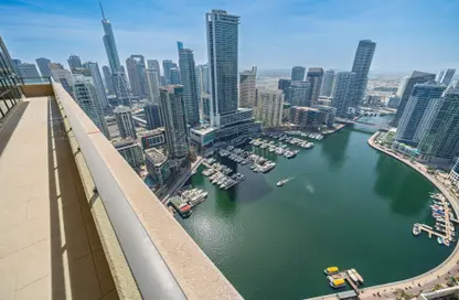 شقة - 3 غرف نوم - 4 حمامات للايجار في السحاب 2 - السحاب - دبي مارينا - دبي