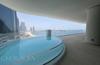 Apartment - 3 - 4 for rent in sensoria at Five Luxe - Jumeirah Beach Residence - Dubai