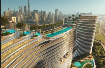 Apartment - 1 Bedroom - 1 Bathroom for sale in Binghatti Aquarise - Business Bay - Dubai