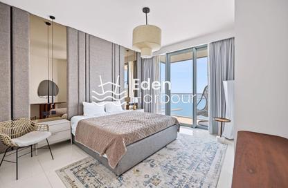 شقة - 2 - 2 للايجار في برج Beach Isle 2 - بيتش آيل - إعمار بيتشفرونت - دبي هاربور - دبي