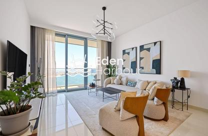 شقة - 2 - 2 للايجار في برج Beach Isle 2 - بيتش آيل - إعمار بيتشفرونت - دبي هاربور - دبي