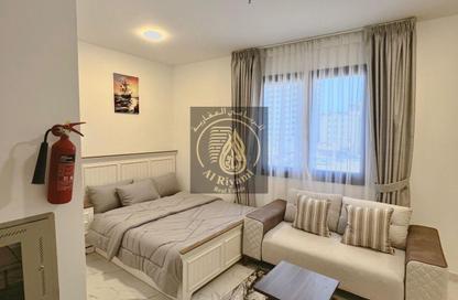Apartment - Studio - 1 Bathroom for rent in Corniche Tower - Ajman Corniche Road - Ajman