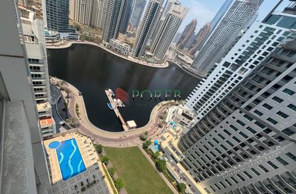 Apartment - 1 Bedroom - 2 Bathrooms for rent in Marina View Tower A - Marina View - Dubai Marina - Dubai