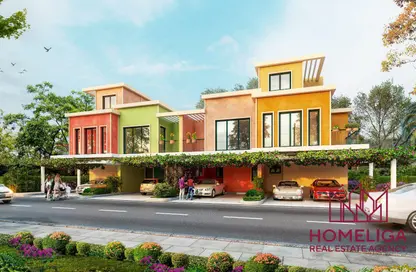 Townhouse - 5 Bedrooms - 6 Bathrooms for sale in Portofino - Damac Lagoons - Dubai