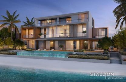 Villa - 7 - 7+ for sale in Palm Jebel Ali Frond M - Palm Jebel Ali - Dubai