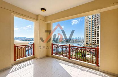 Apartment - 2 Bedrooms - 4 Bathrooms for rent in Marina Residences 1 - Marina Residences - Palm Jumeirah - Dubai