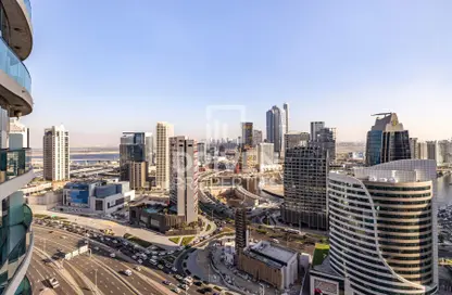 شقة - غرفة نوم - 2 حمامات للايجار في برج أبر كريست - وسط مدينة دبي - دبي