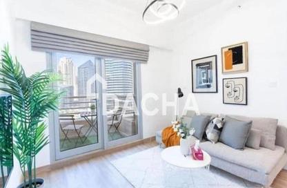 Apartment - 1 Bedroom - 2 Bathrooms for sale in Manchester Tower - Dubai Marina - Dubai