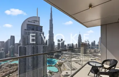 Apartment - 2 Bedrooms - 2 Bathrooms for rent in Boulevard Point - Downtown Dubai - Dubai