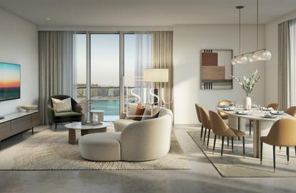 شقة - 2 - 2 للبيع في برج Seapoint 2 - سي بوينت - إعمار بيتشفرونت - دبي هاربور - دبي
