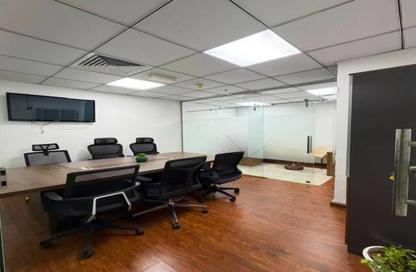 Business Centre - Studio - 4 Bathrooms for rent in Iris Bay - Business Bay - Dubai