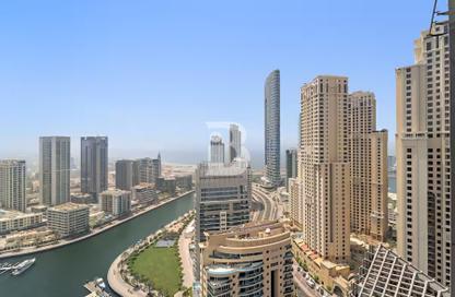Apartment - 1 Bedroom - 2 Bathrooms for rent in Sparkle Tower 1 - Sparkle Towers - Dubai Marina - Dubai