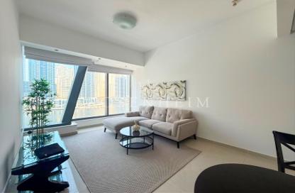 Apartment - 1 - 2 for rent in Silverene Tower B - Silverene - Dubai Marina - Dubai