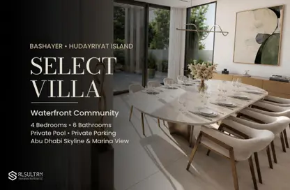 Villa - 4 Bedrooms - 6 Bathrooms for sale in Bashayer Villas - Al Hudayriat Island - Abu Dhabi