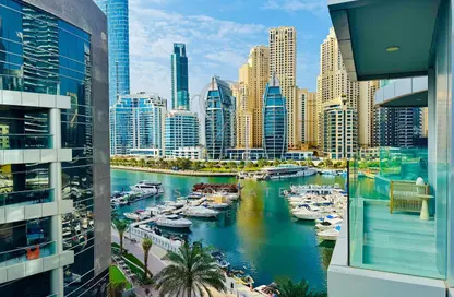 شقة - 1 حمام للايجار في نجمة المارينا - دبي مارينا - دبي